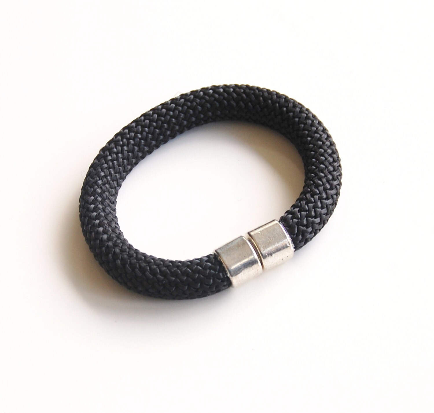 Men's Black Rope Bracelet Cord Bracelet Men's