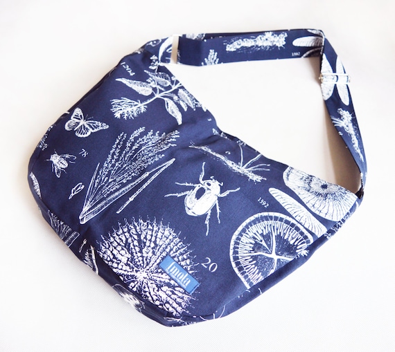 White blue bike crossbody bag bike messenger by imolabynoemiimola