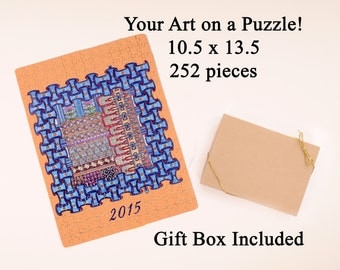 Artwork Puzzle - Your Artwork on a Puzzle - 252 pieces