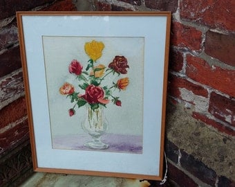 Original Still Life Water Colour Signed
