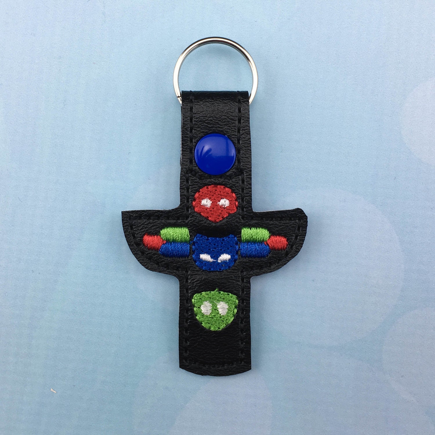 Totem Keychain PJ Masks Bag Tag PJ Masks Headquarters