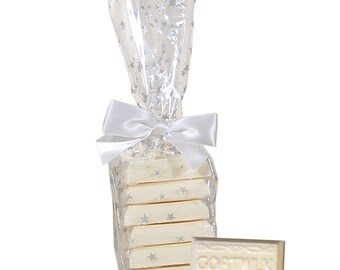 Goats Milk Soap Guest Soap Warm Vanilla - 6 Individually Wrapped Soaps
