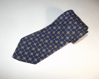 BROOKS BROTHERS Tie / Brooks Brothers Foulard Necktie / All Silk Tie / Made in USA / Mens Tie / Trad