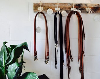 Leather Crossbody Straps - Leather bag strap
