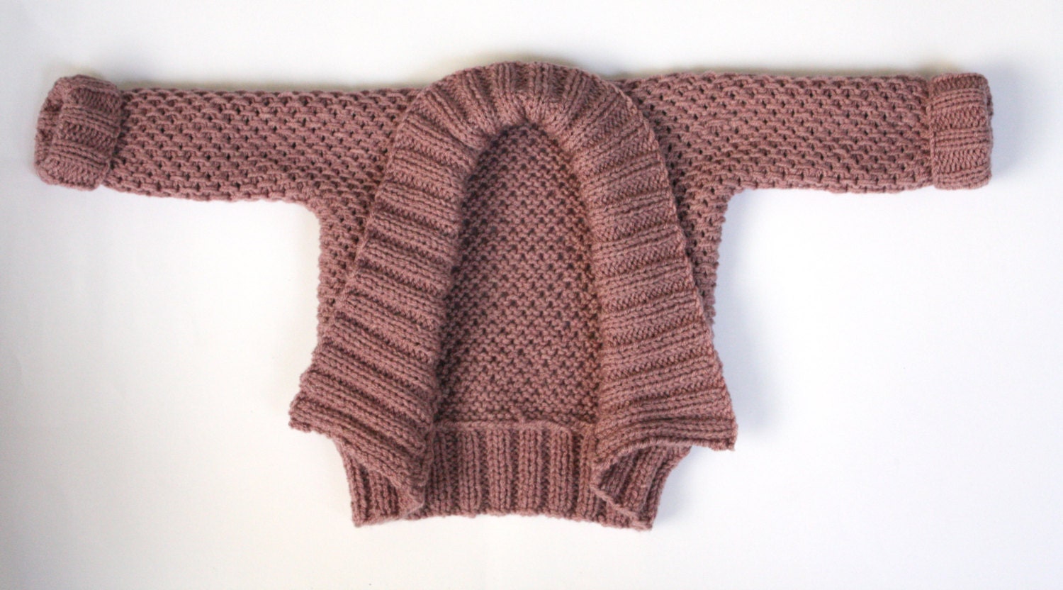 PDF Knitting Pattern Baby Kimono