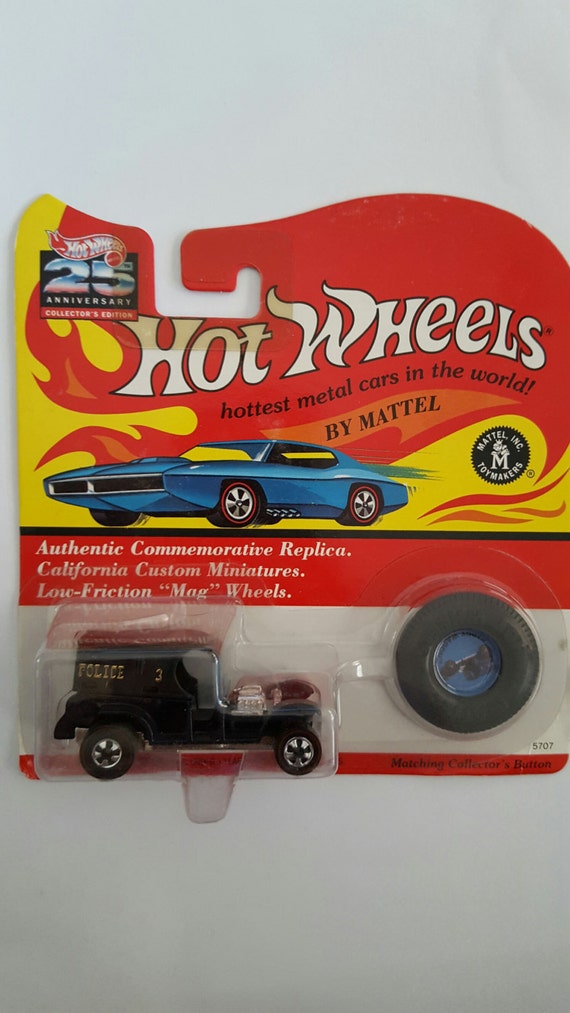 hot wheels 25th anniversary collector's edition