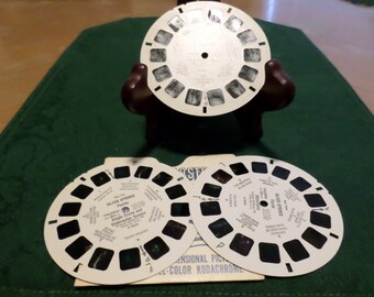 View-Master 3D reels dated 1953 Stock Photo - Alamy