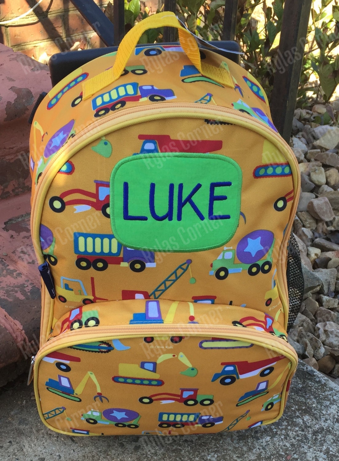 Personalized Luggage for Kids Kids Travel Bag Monogramed