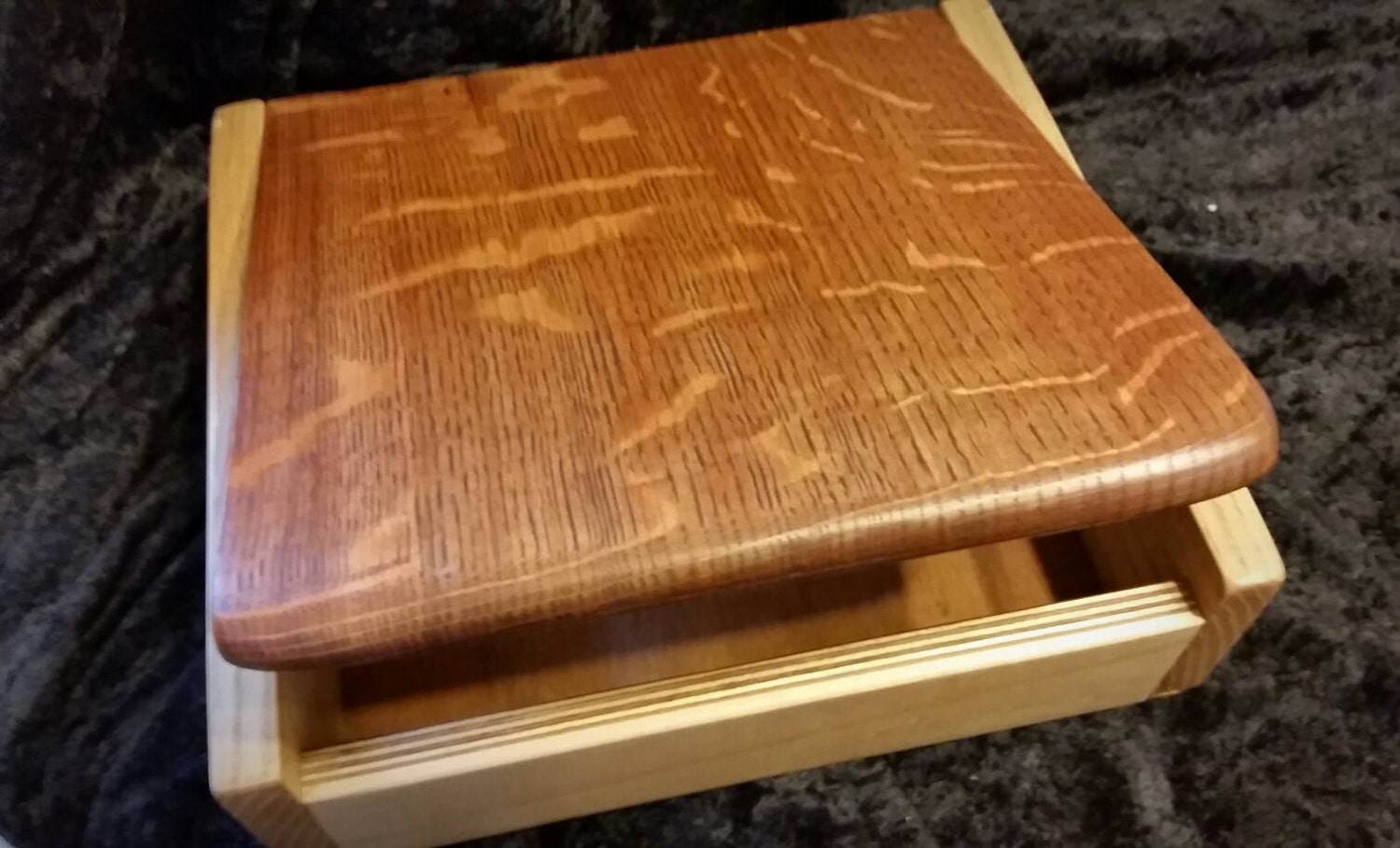 Wooden Jewelry Box Men S Valet Custom Wood By WoodWorkingVermont   Il Fullxfull.1010800749 Ubp8 