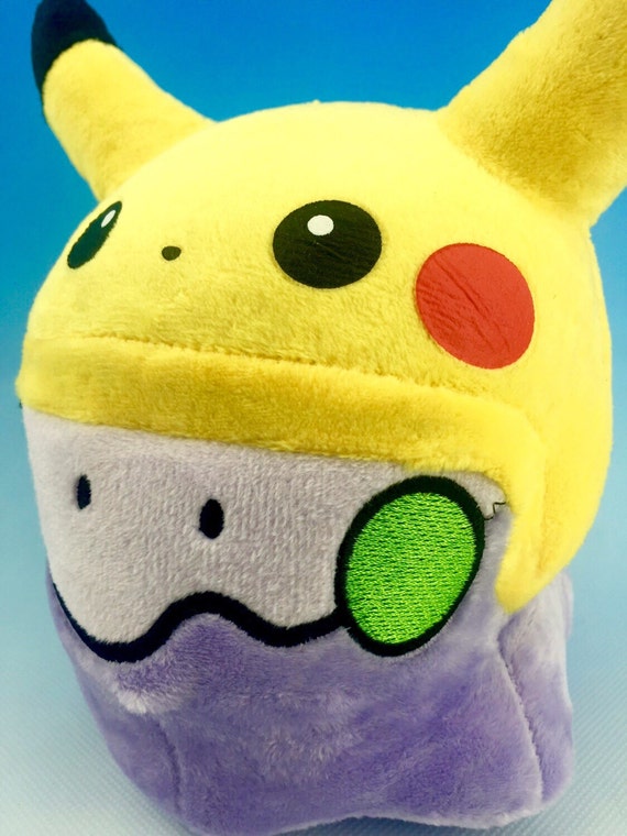 pikachu with hat plush