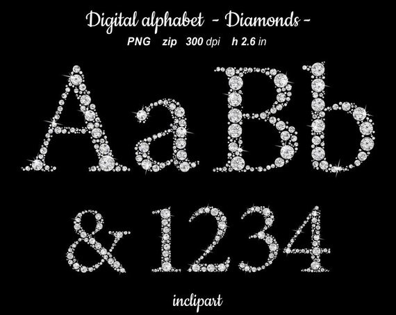 diamond numbers clipart - photo #18