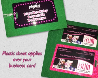 Plexus Luggage tag or add your custom logo