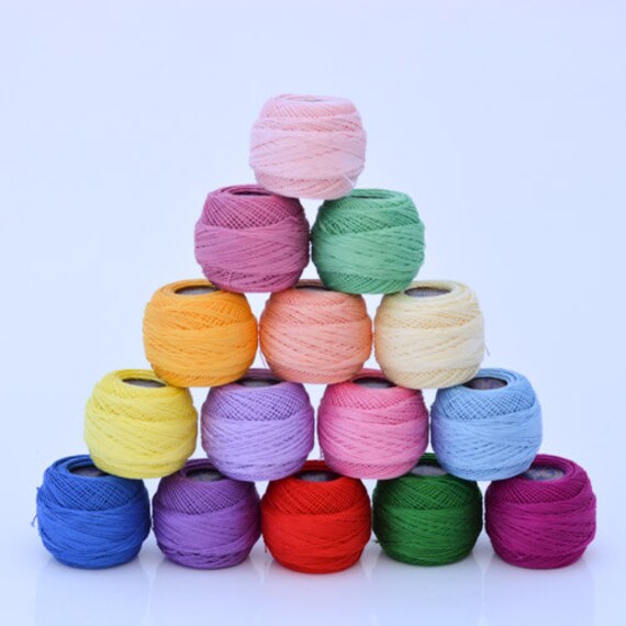 Tatting Thread Size 80 6 ply DMC Cotton 5 gram 106 yard ball