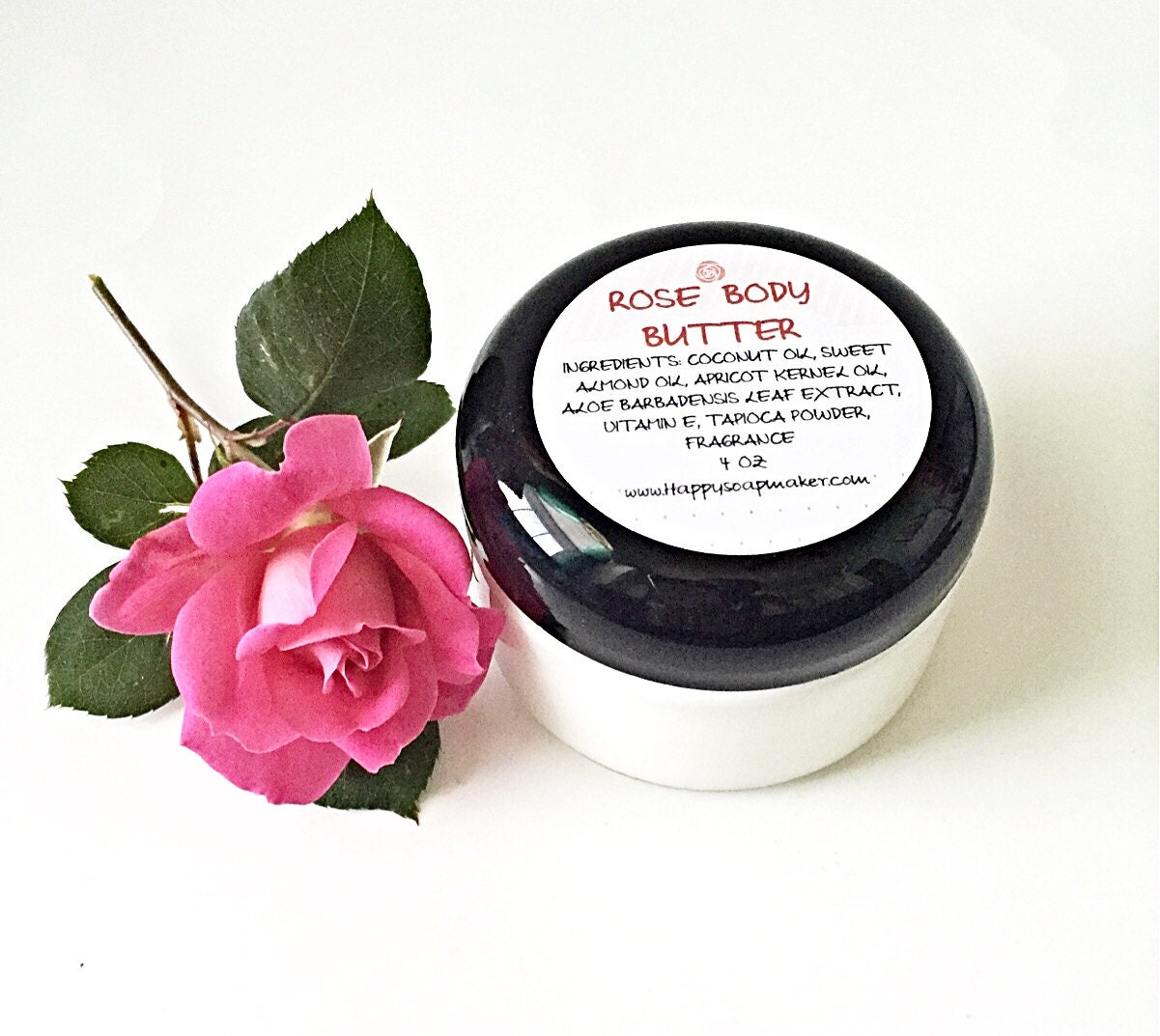 ROSE BODY BUTTER Whipped Body Butter Moisturizer Body