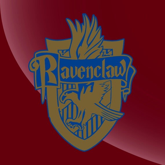 Ravenclaw House Crest Harry Potter Decal by Vaultvinylgraphics