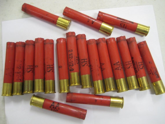 Huge Lot 25 Empty Shotgun Shells/Hulls 410 gauge Winchester HS