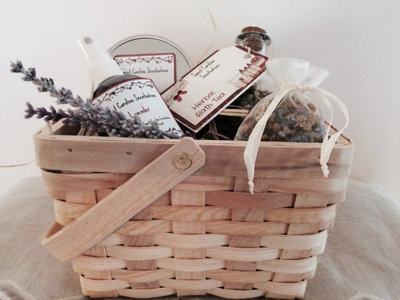 Aromatherapy Gift Basket / Gift Baskets / by sweetcarolinescent