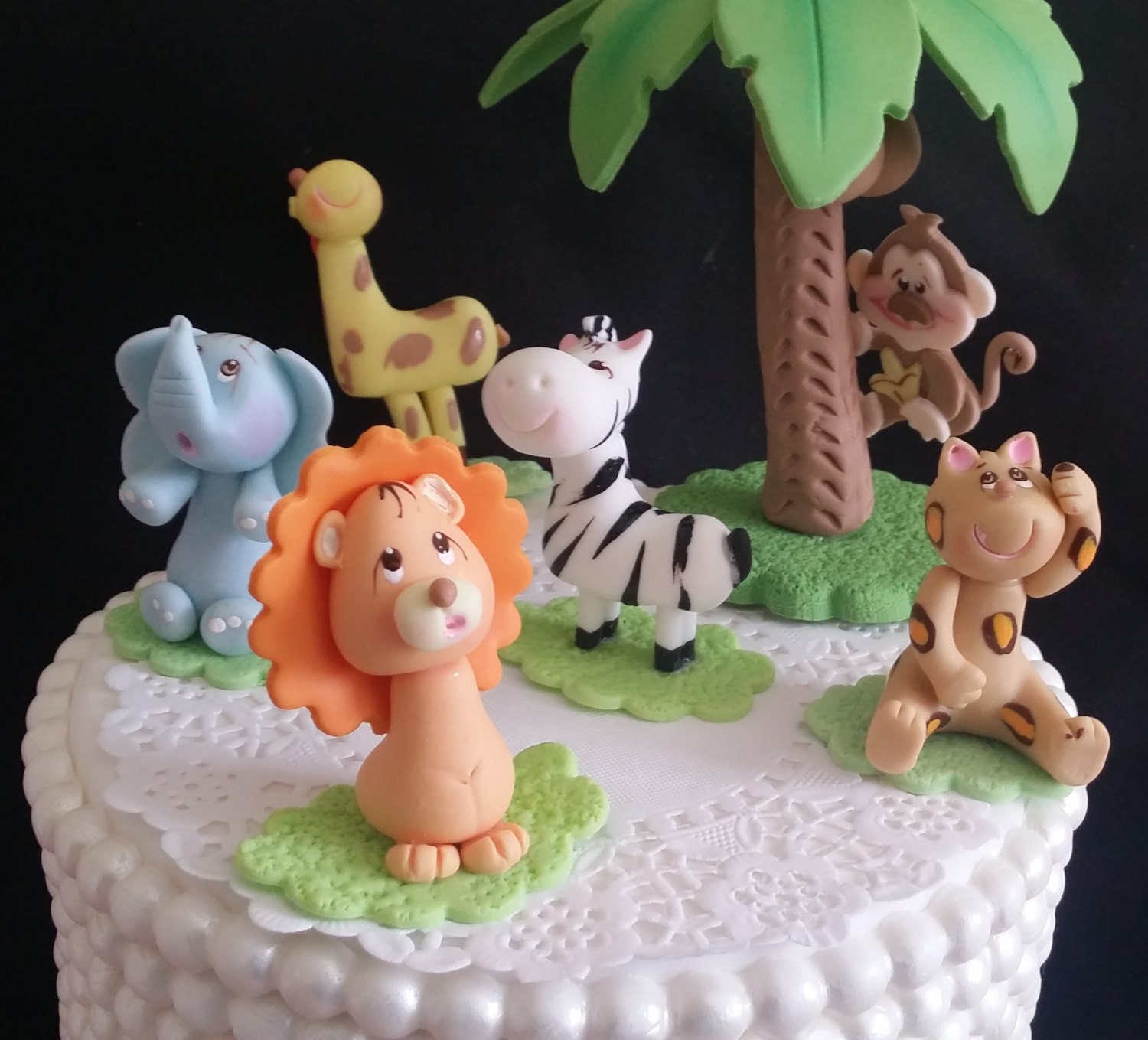 Safari Birthday Decorations Jungle Safari Cake Toppers Safari Birthday Decorations Jungle Safari Cake Toppers