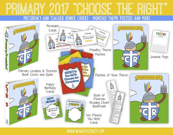 Choose the Right LDS Primary Theme 2017