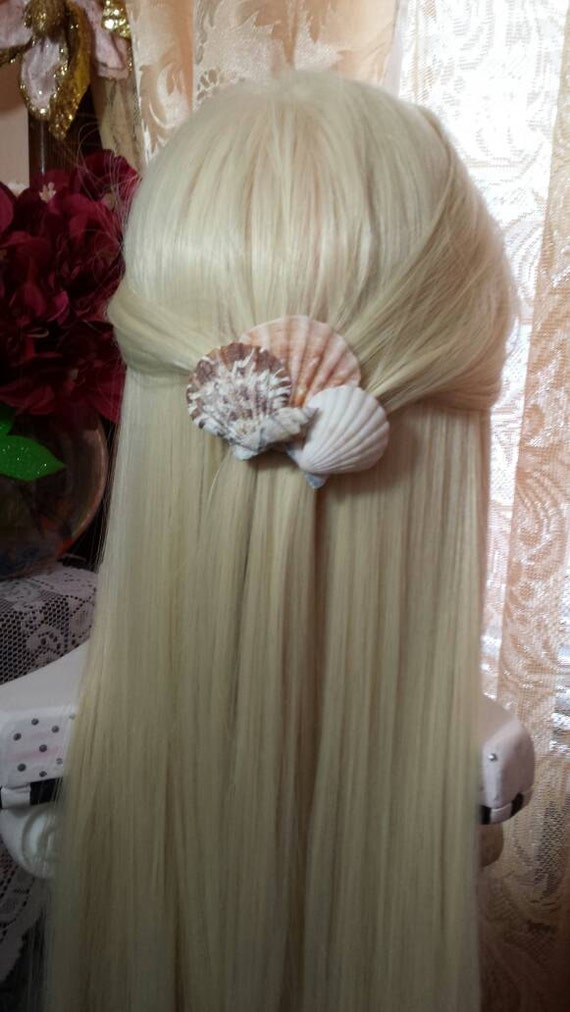 Seashell hair clip mermaid hair clip seashell hair