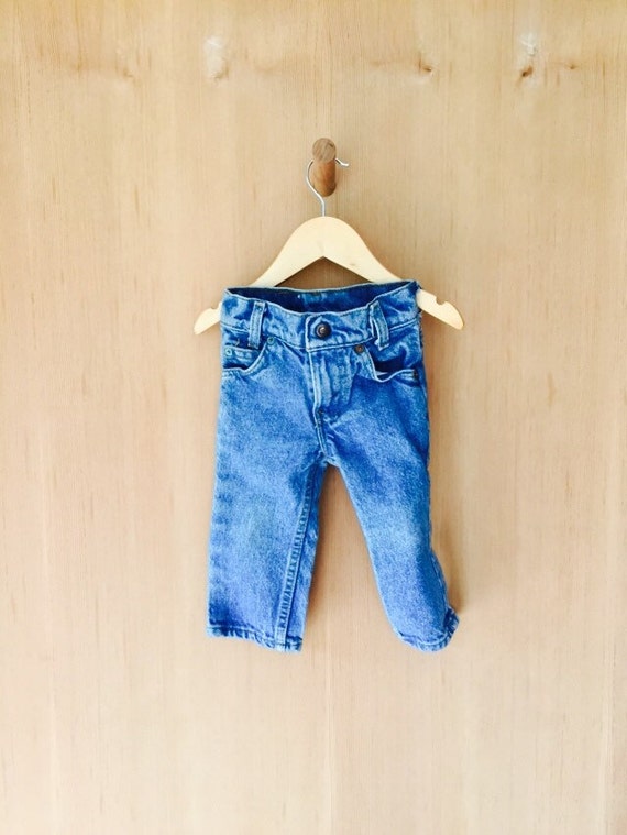Vintage LEVIS Denim Jeans Baby Toddler 1 by LittleHoboPortland