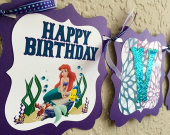 Free Free 320 Mermaid Birthday Banner Svg SVG PNG EPS DXF File