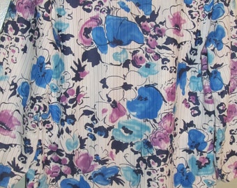 Vintage Haband Womans Flower Top /// Blouse size P/M