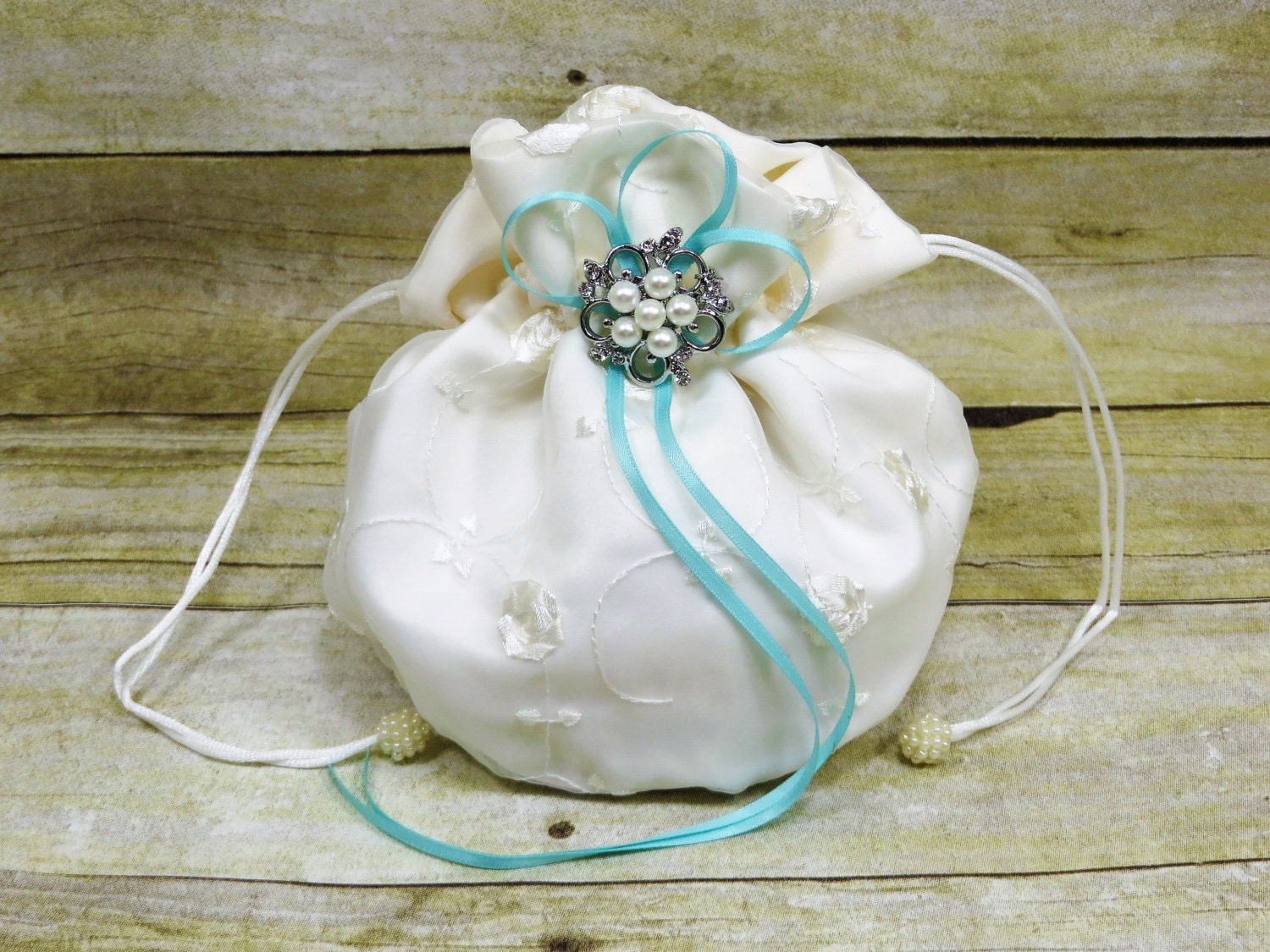 Bridal Purse Dollar Dance Bag Money Bag Money Purse