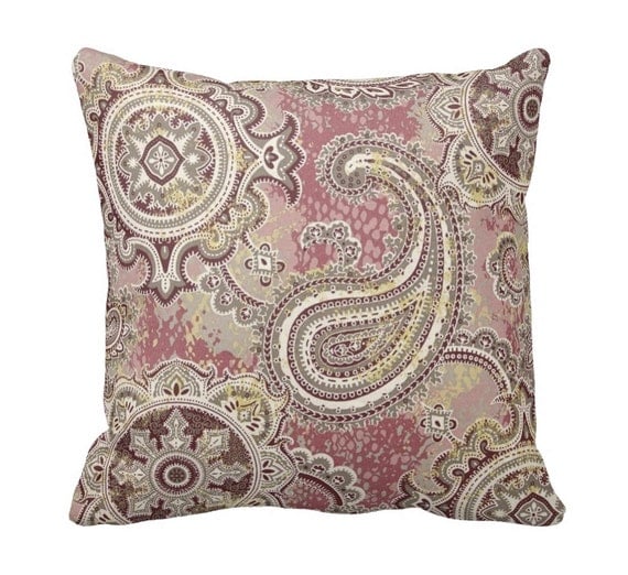 Houssie Mulberry Zippered OUTDOOR Throw Pillow Cover by Primal