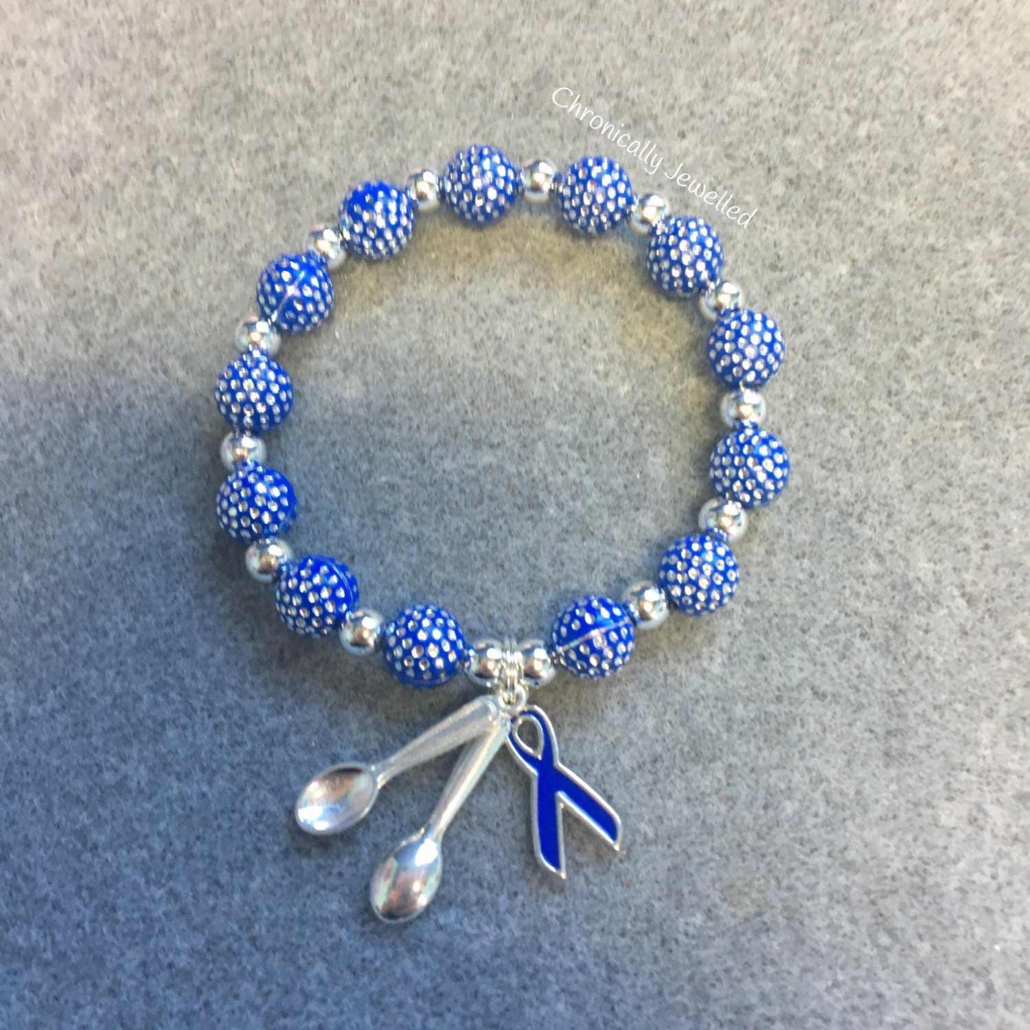 Chronic Pain Awareness Bracelet Chronic Illness Spoonie
