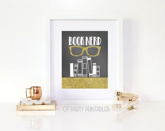 Book nerd | Etsy