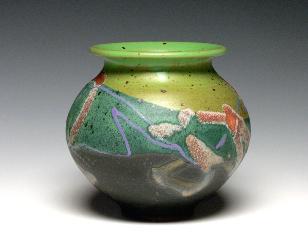 Flower Vase Hand Thrown Vase Pottery Vase Ceramic Vase