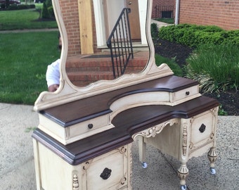 SOLD to Tonia-Vintage Romantic Large Vanity