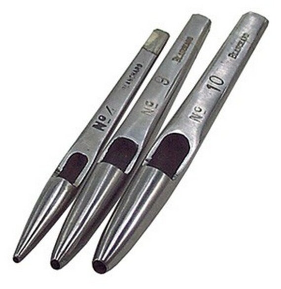 New Vergez Blanchard Oval Hole Punch. 10 sizes. by CraftnTools