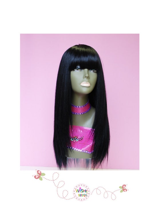 Freesia : 100% Natural Yaki Remy Human Hair Wigs  Best Quality Hair 