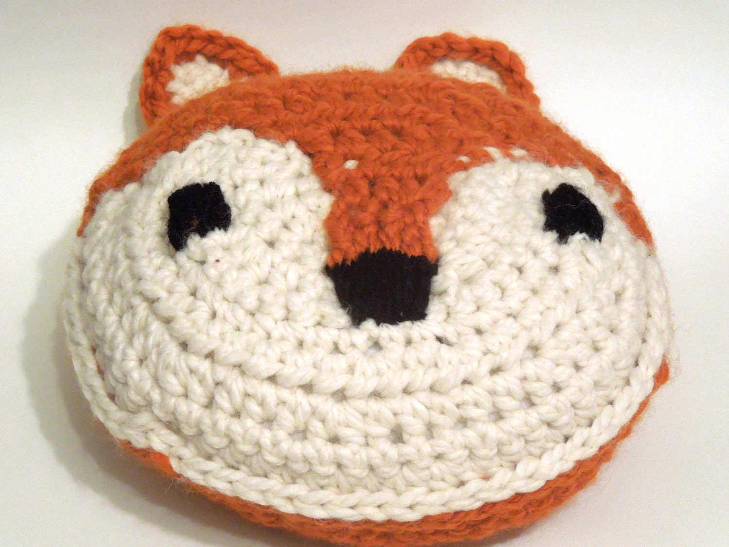 Crochet Fox Pillow Crochet Fox Pillow