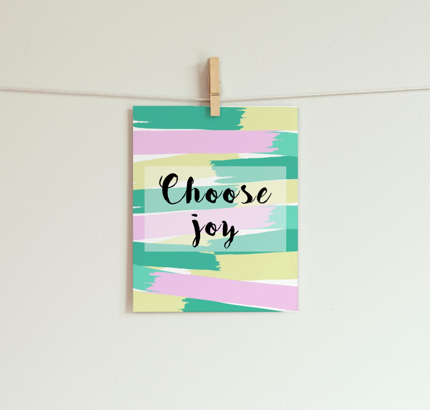 Choose Joy Printable // Motivational Printable // by SMBPaperie
