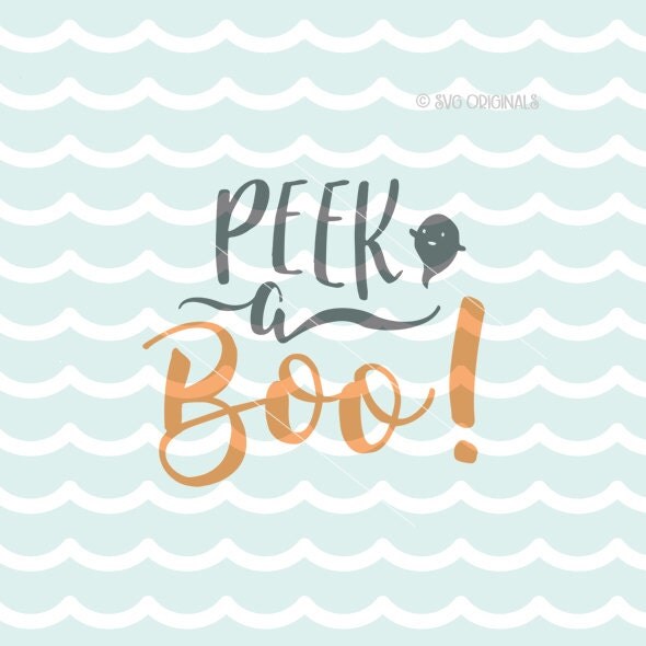 Download Peek a Boo SVG Halloween Baby SVG Cricut Explore and more ...
