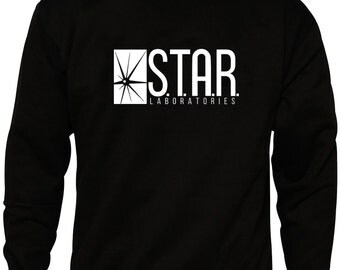 S.T.A.R Laboratories Labs Black Sweater