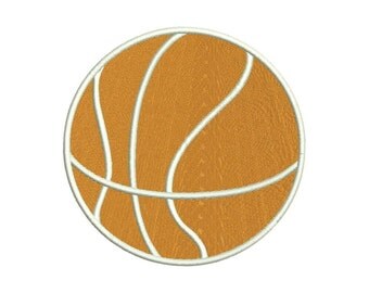 Basketball Machine Embroidery Design 9 Size - INSTANT DOWNLOAD