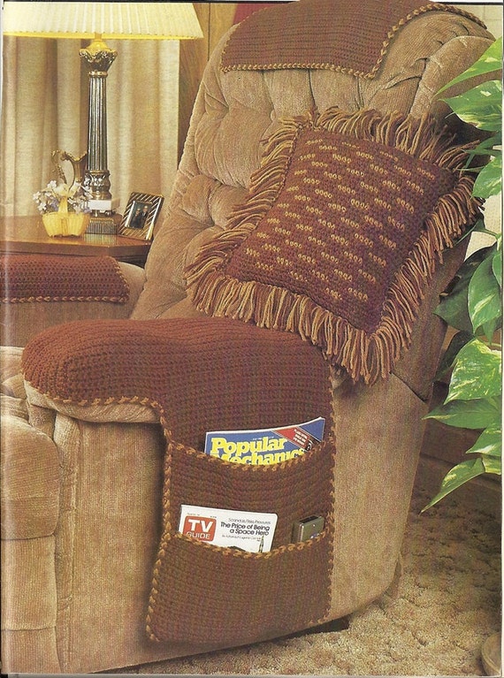 Crochet Armchair Covers Crochet Sofa arm cover The Crafty Co Now