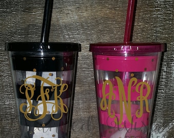 Personalized 22oz Acrylic Tumbler By GrantedWishDesignCo On Etsy