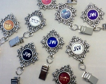 JW Badge Card Holder, Optional plastic card holder