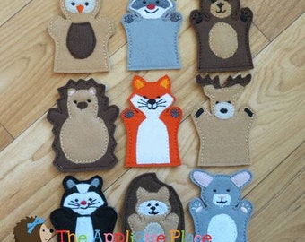 Woodland Finger Puppets *Set of 9*