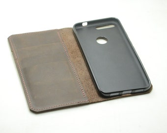 Google Pixel XL case Nexus Marlin Leather Wallet Case Google Pixel case Nexus Sailfish , google Pixel Nexus Sailfish leather case HTC