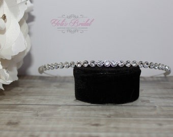 Bridesmaid tiara, Bridesmaid headbandSwarovski Tiara, QuinceaneraTiara, CrystalTiara ,Wedding Tiara ,Crown , Wedding Headpiece, Bridal Tiara