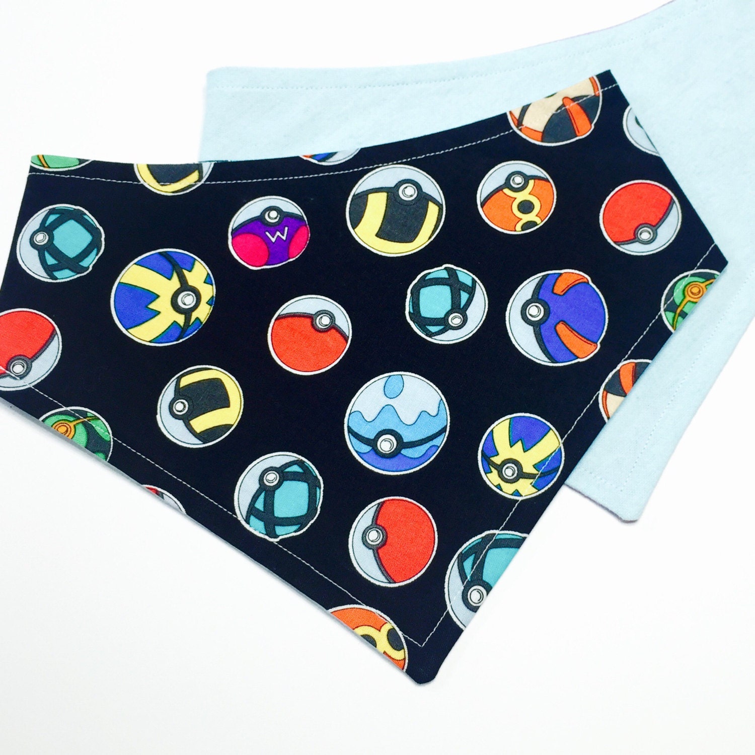 Pokemon Pokeball Bandana bandana bib bibdana bandana by JamOnRy