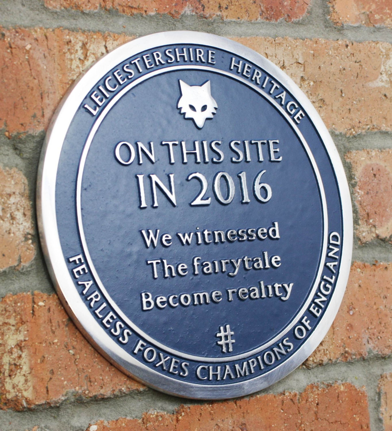 Image result for 2016 witnesses fairytale reality leicester blue plaque