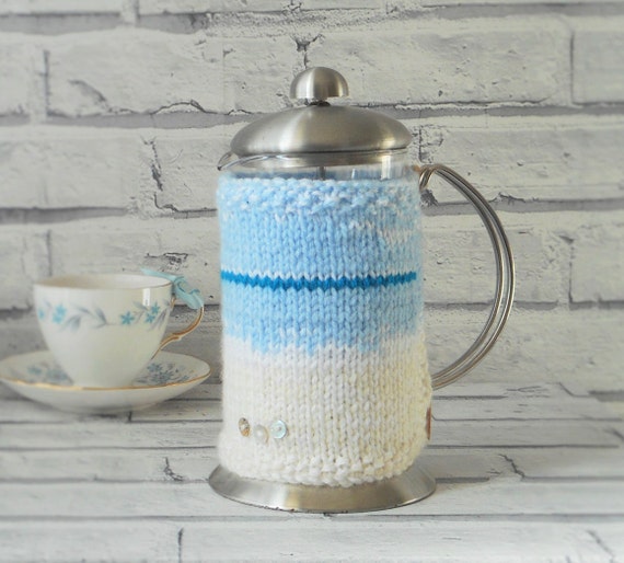 French press cosy REDUCED Cafetiere Cozy coffee pot cover