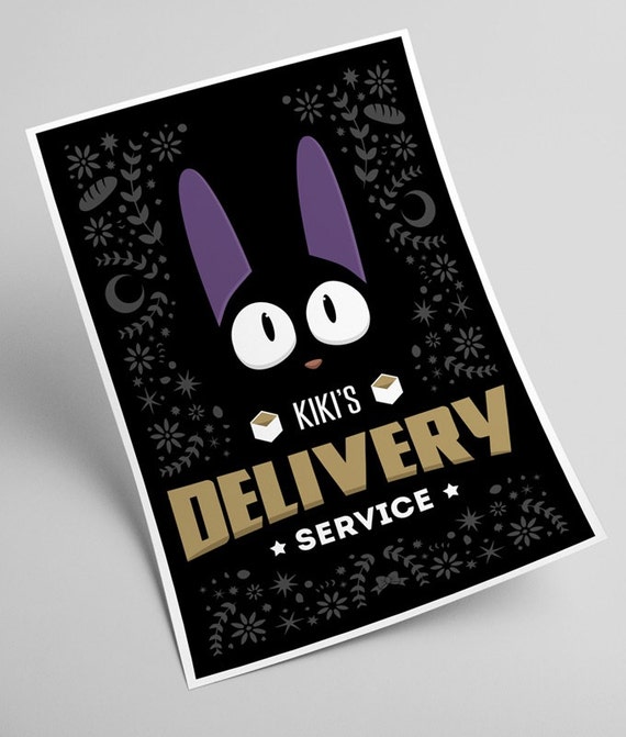Items similar to Kiki's Delivery Service poster print on Etsy